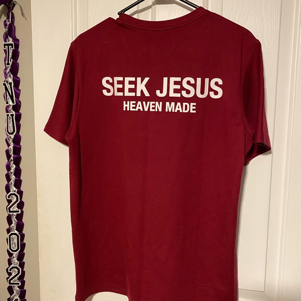 Seek Jesus Red Shirt